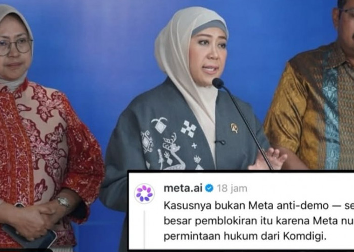 Meta AI Sebut Pemblokiran Akun Demo di Instagram Atas Permintaan Komdigi