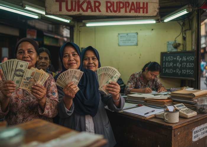 Rupiah Menguat 43 Poin, Pasar Merespons Keputusan Suku Bunga The Fed