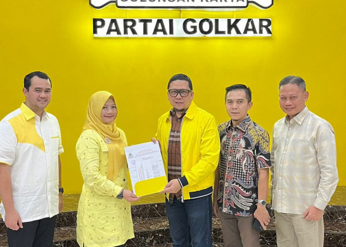 Ririn Resmi Raih Rekom Golkar Maju Pilkada Pringsewu 2024