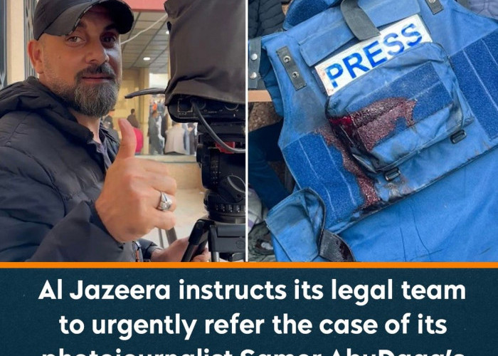 Duka Jurnalis, Kameramen Al Jazeera Wafat Akibat Serangan Drone Israel