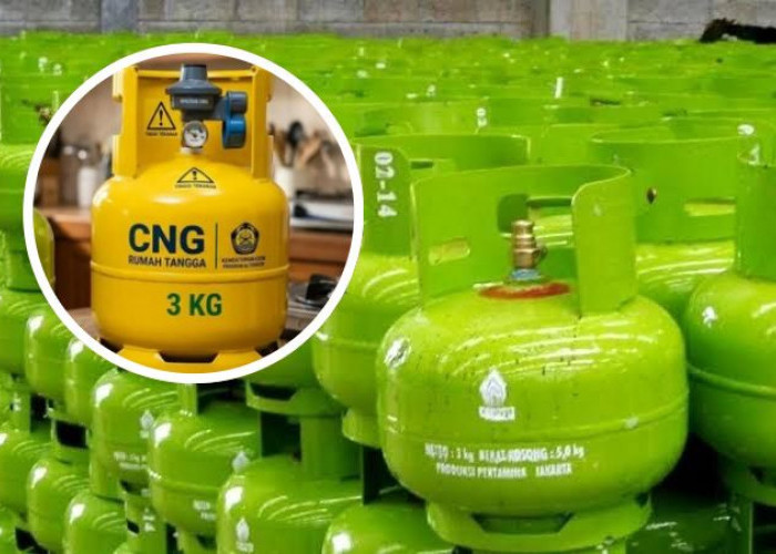 Pengganti LPG 3 Kg Mulai Disiapkan, Pemerintah Impor 100 Ribu Tabung CNG dari China