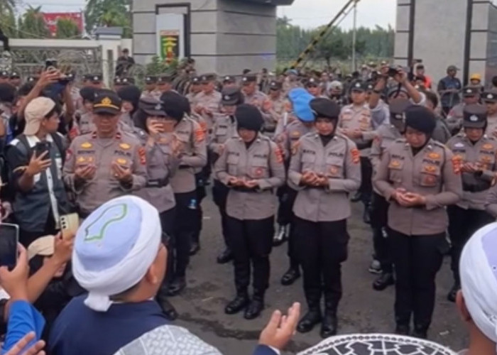 Aksi Damai di Lampung Diawali Doa Bersama, Tuai Sorotan Publik