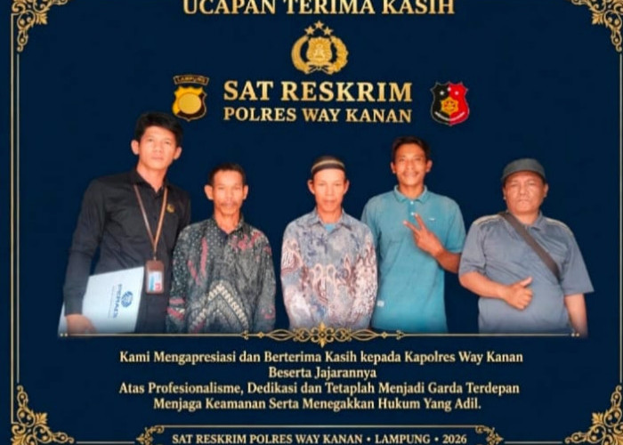 Andi Anzoni Advokat Santriwati Dirudapaksa Pimpinan Ponpes Apresiasi Kinerja Polres Way Kanan