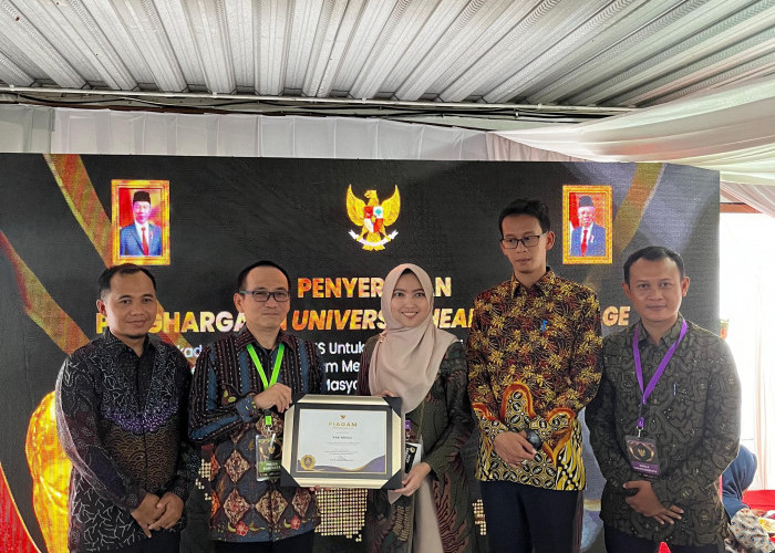 Pemerintah Kabupaten Mesuji berhasil meraih Penghargaan Universal Health Coverage (UHC) Awards 2024