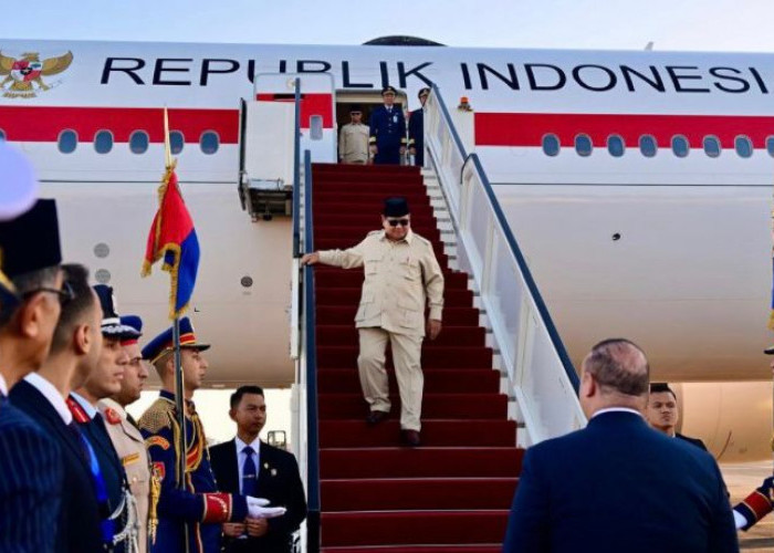 Prabowo Bertolak ke Mesir Hadiri KTT Perdamaian Gaza-Palestina
