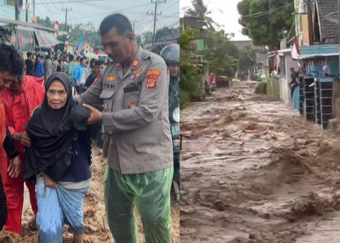 Hujan Deras Terjang Bandar Lampung, Empat Kecamatan Terendam Banjir dan Longsor