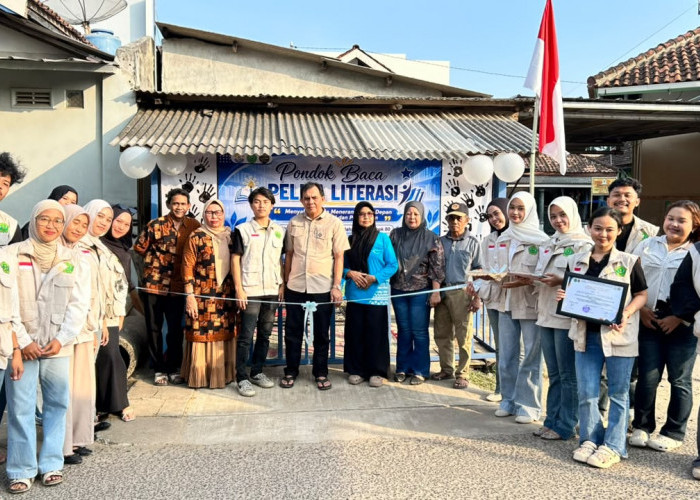 Wujudkan Ruang Belajar, Kelompok 80 KKL-PPM Universitas Malahayati Sukses Bangun Pondok Baca 