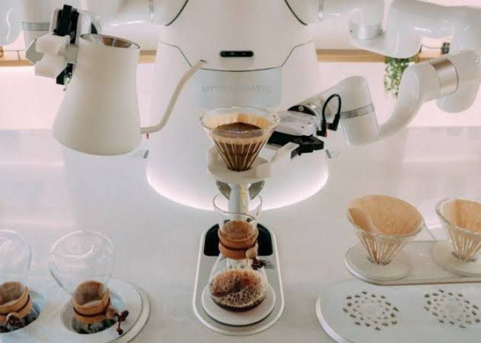 Jepang Hadirkan Robot Barista, Seduh Kopi dalam 3 Menit Tanpa Sentuhan Manusia