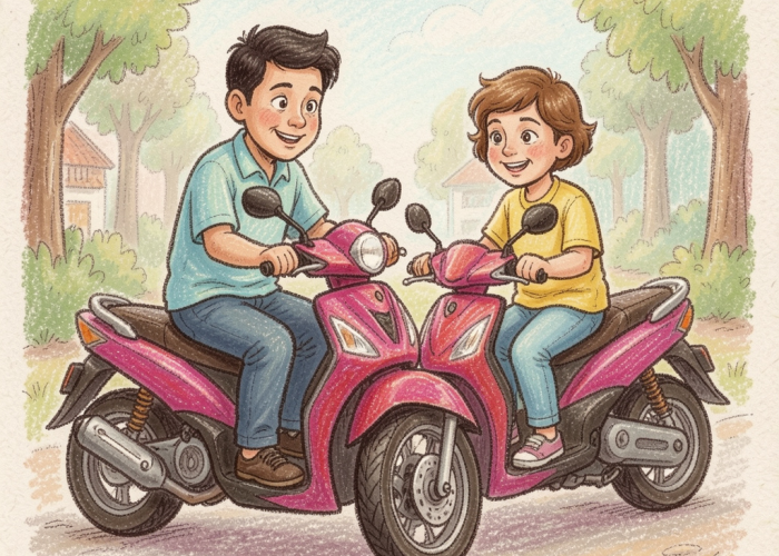 Polisi Bongkar Aksi Ayah dan Anak Curi 12 Motor di Bali, Uang Penjualan Dipakai untuk Judi Online