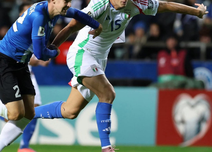Italia Tundukkan Estonia 3-1, Retegui dan Esposito Jadi Bintang Kemenangan Azzurri