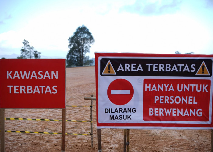 Area Kerja SEGSS Dipasang Pembatas, Tidak Terlihat Aktivitas Pengeboran