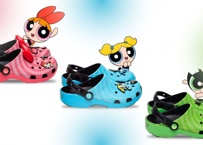The Powerpuff Girls x Crocs Classic Clog: Koleksi Baru Rilis Oktober 2025