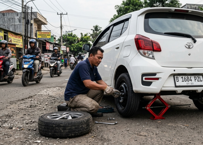 Wajib Tahu! Cara Dongkrak Mobil yang Benar agar Tidak Membahayakan