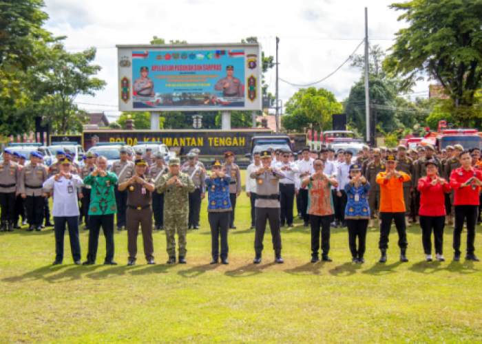 Pemprov Kalteng Gelar Apel Siaga Karhutla, Perkuat Respons Hadapi Puncak Kemarau