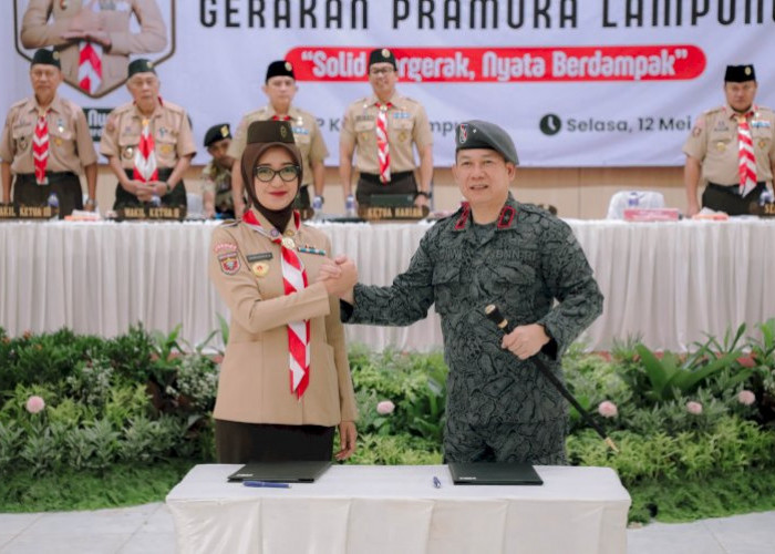 Jihan Nurlela Buka Rakerda Pramuka Lampung 2026, Dorong Program Nyata dan Berdampak bagi Masyarakat