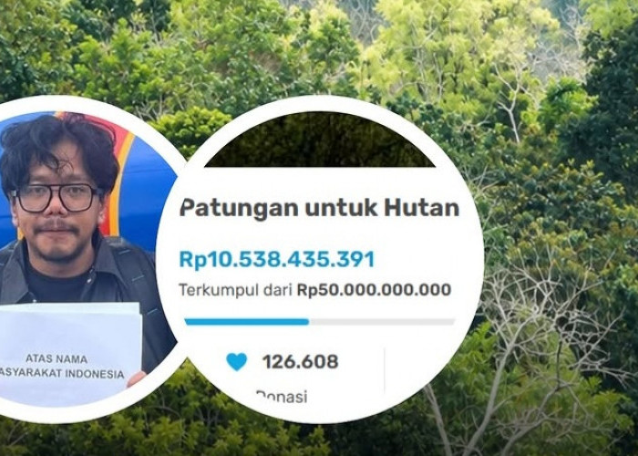 Gerakan Patungan untuk Hutan Gagasan Ferry Irwandi Tembus Donasi Rp10,5 Miliar