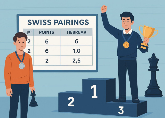 Kalau Skor Imbang, Siapa Menang? Ini Penjelasan Sistem Tiebreak di Catur