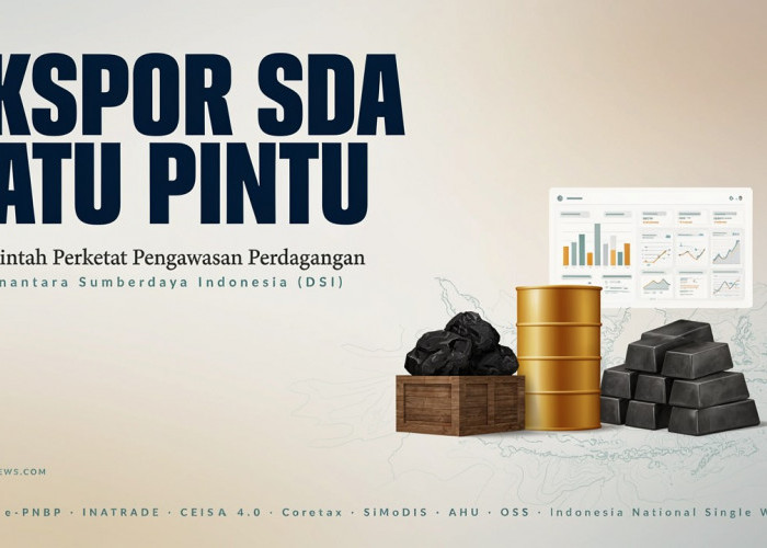 Ekspor SDA Strategis Kini Masuk Sistem Satu Pintu, Pemerintah Perketat Pengawasan Perdagangan