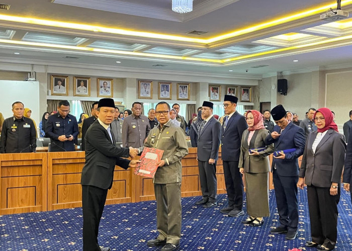 Rotasi Jabatan Pemprov Lampung, 6 Pejabat Eselon II Dilantik, Plt Kadis Kehutanan Ditunjuk
