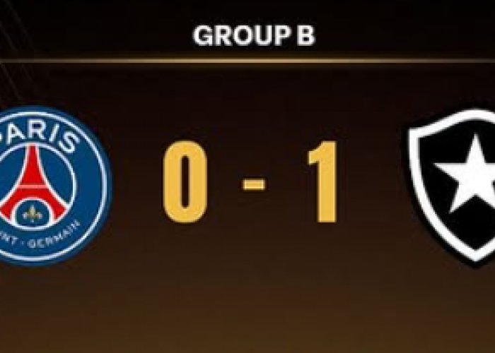 Botafogo Taklukkan PSG 1-0 di Piala Dunia Antarklub 2025, Wakil Brasil Pimpin Grup B