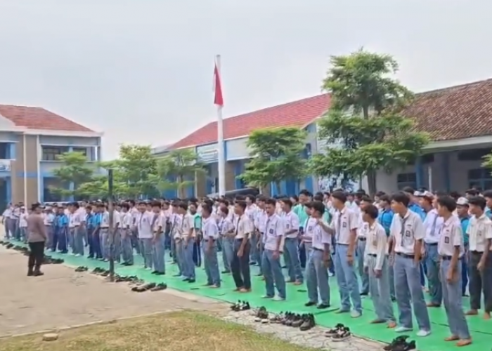 Cegah Kenakalan Remaja dari Sekolah, Polsek Sukarame Edukasi Pelajar Hindari Tawuran hingga Judi Online