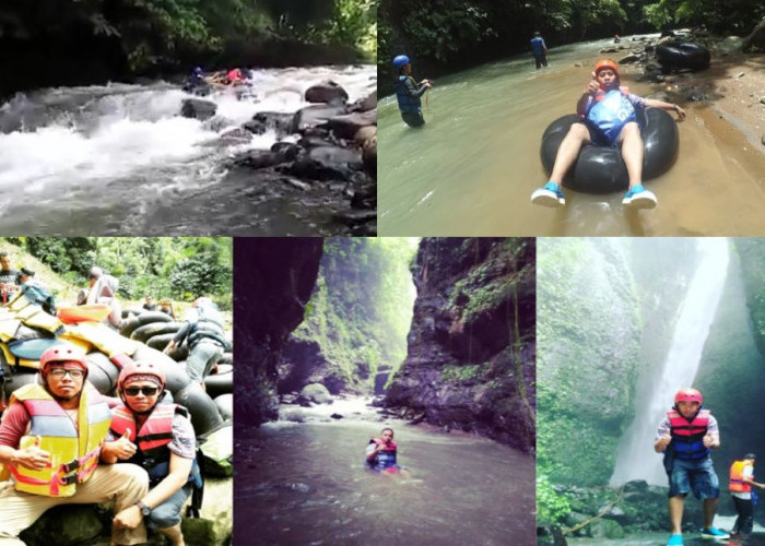 Suka Main Ban di Air, Ini Tempat Wisata River Tubing Terfavorit di Lampung Utara