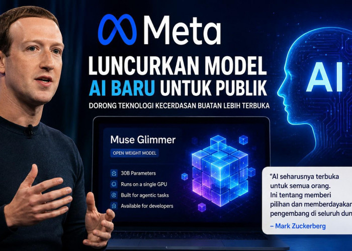 Meta Buka Model AI Baru untuk Publik, Zuckerberg Dorong Teknologi Kecerdasan Buatan Lebih Terbuka