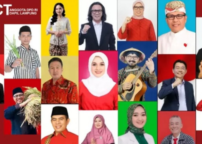 Real Count KPU 73,81% DPD RI Dapil Lampung : Almira Depak Abdul Hakim Keluar Dari Empat Besar 