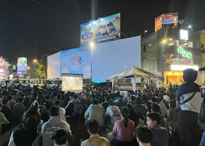 Nobar Film Dokumenter di Tugu Adipura, Isu Konflik Lahan Papua Disebut Jadi Pengingat untuk Lampung