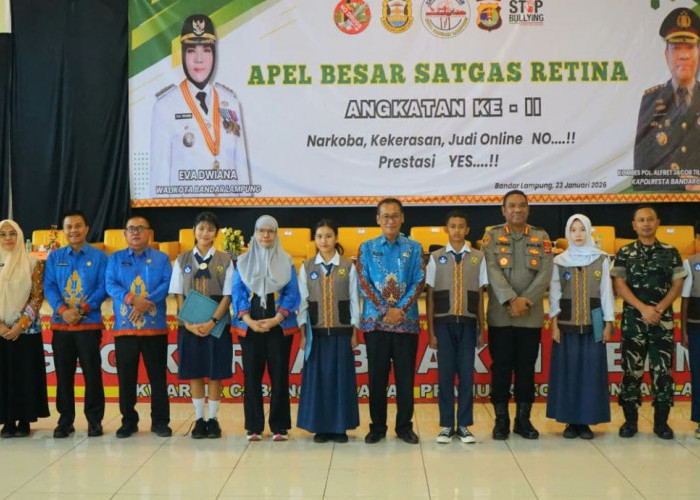 Masa Depan Terlalu Berharga untuk Judol dan Narkoba, Ini Pesan Wali Kota untuk Pelajar Bandar Lampung