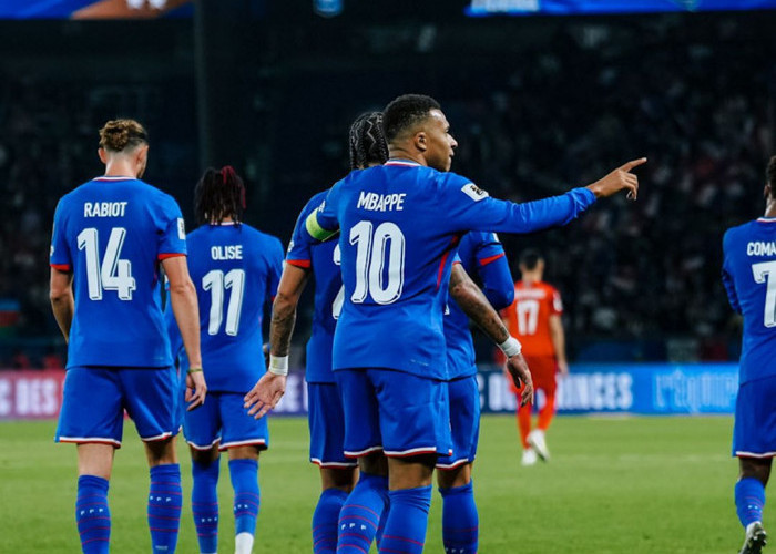 Prancis Pesta Gol, Bungkam Azerbaijan 3–0 di Parc des Princes (10 Oktober 2025)