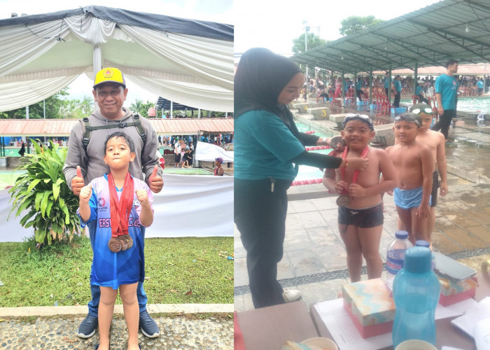 Perenang Cilik Asal Bandar Lampung Sabet Juara Renang Antar Pelajar, Ini Sosoknya