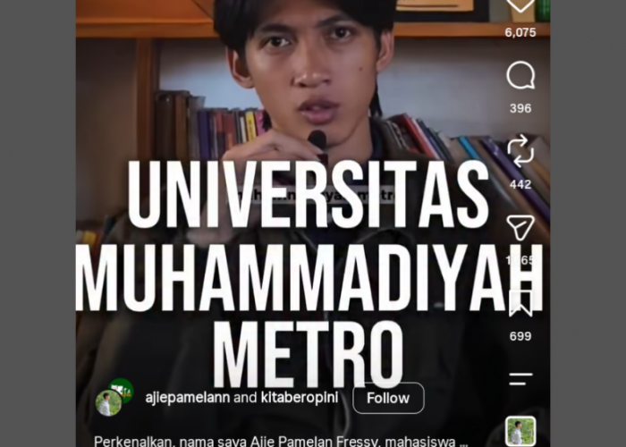 Surat Terbuka Mahasiswa UM Metro Soroti Dugaan Jual Beli Nilai dengan Buku Karya Dosen