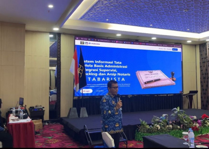 Dorong Data Notaris Akurat dan Mutakhir, Kemenkum Lampung Sosialisasikan SITABARISTA