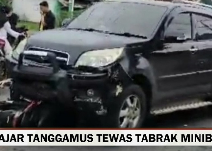 Gagal Nyalip, Pelajar Tanggamus Tewas Tabrak Terios