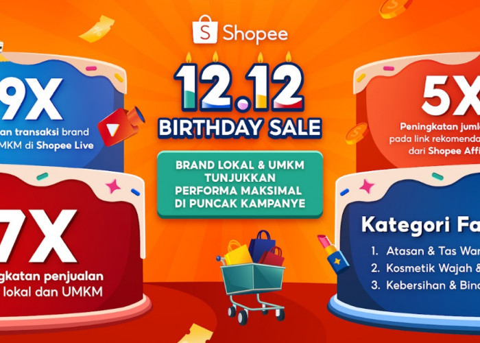 Brand Lokal dan UMKM Optimalkan Potensi Kampanye Shopee 12.12 Birthday Sale, Penjualan Meroket 7 Kali Lipat 