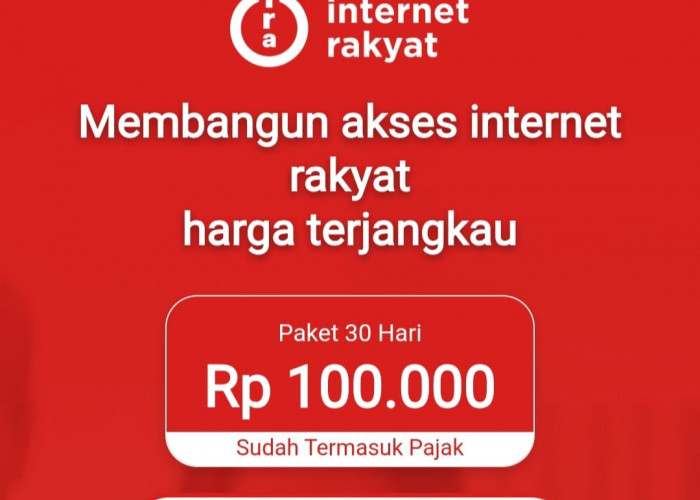 Internet Rakyat Resmi Meluncur! Internet 100 Mbps Cuma Seratus Ribu, Warganet Auto Heboh