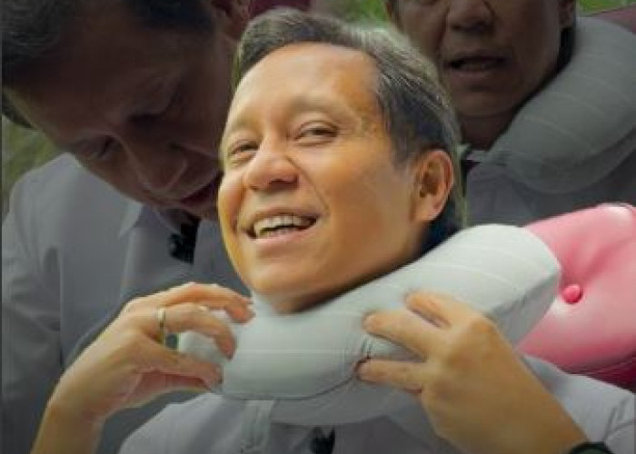 Menkes Budi Gunadi Bagikan Rahasia Pakai Bantal Leher yang Benar Agar Mudik Gak 'Tengeng'!