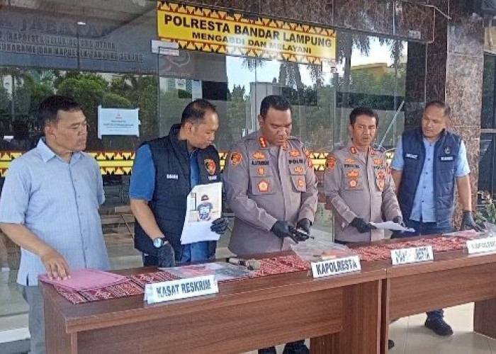 Dua Pelaku Curanmor Bersenpi di Bandar Lampung Ditangkap, Satu Residivis Lepaskan Tembakan