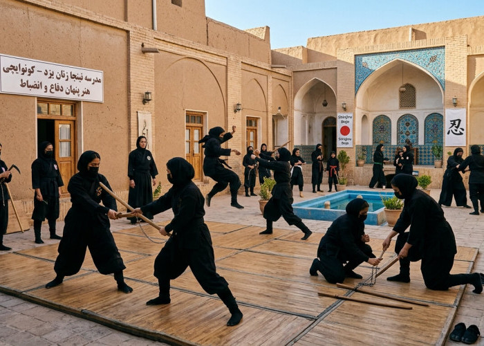  Mengintip Fenomena ‘Sekolah Ninja’ di Iran: 25.000 Perempuan Lulus, Ribuan Lainnya Terdata