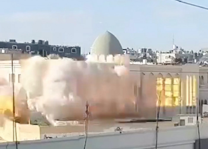 Usai RS Indonesia, Zionis Bom 136 Masjid, Terbaru Khalid bin Waled 