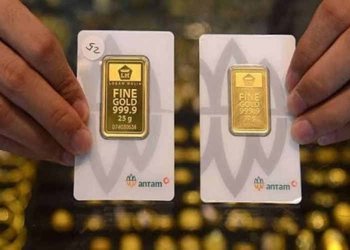 Harga Emas Antam Turun Rp5.000 Hari Ini, Momentum Beli atau Tanda Tren Melemah?