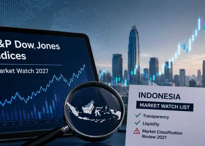 S&P Dow Jones Pantau Status Pasar Indonesia, Transparansi dan Likuiditas Jadi Sorotan
