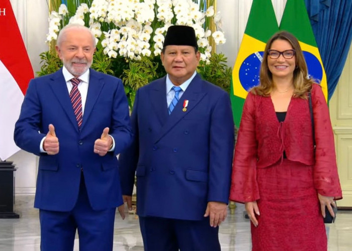 Prabowo Sambut Presiden Brasil Lula di Istana Merdeka, Bahas Penguatan Kerja Sama Strategis