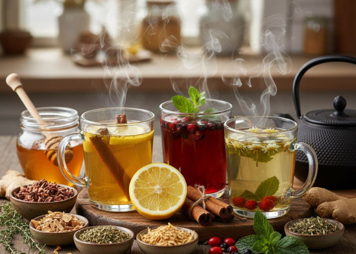 Minuman Herbal Hangat Jadi Pilihan Saat Musim Dingin