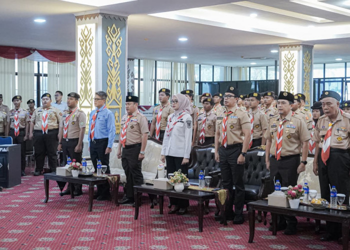 KPDK Resmi di Buka, Kwarda Lampung Resmikan Program 'Garis Depan', Jadi Ruang Diskusi Pramuka Penegak  Pandega