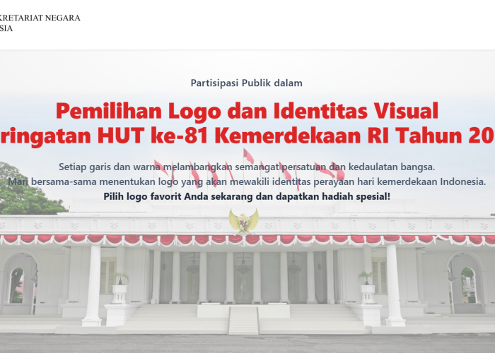 Pemerintah Libatkan Masyarakat Pilih Logo HUT RI ke 81