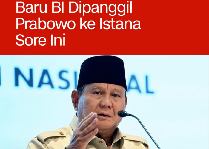 Prabowo Kumpulkan Jajaran KSSK ke Istana Usai Perry Warjiyo Mundur dari Jabatan Gubernur BI