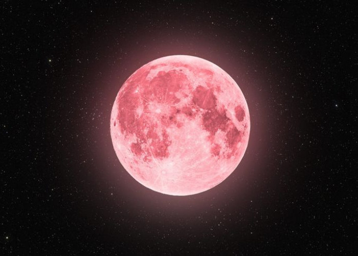 Fenomena Strawberry Moon Hiasi Langit Malam Ini, Mengapa Disebut Demikian?