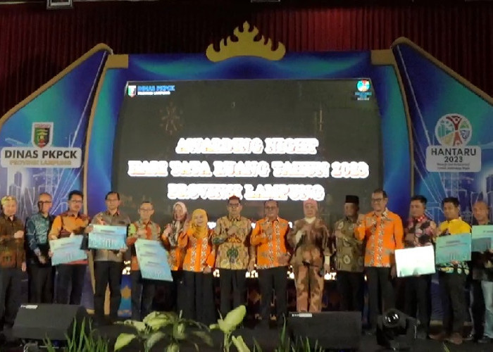 Awarding Night Hari Tata Ruang Tahun 2023, Wujudkan Lampung Berjaya